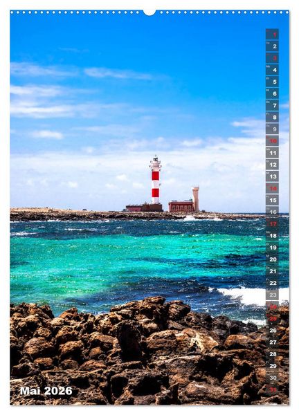 Produktbild: FUERTEVENTURA S&uuml;dsee-Flair (Wandkalender 2026 DIN A2 hoch), CALVENDO Monatskalender