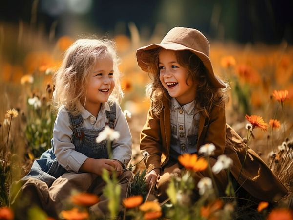 Produktbild: CALVENDO Puzzle Kinder Lachen | 1000 Teile Lege-Gr&ouml;&szlig;e 64x48cm Foto-Puzzle f&uuml;r gl&uuml;ckliche Stunden