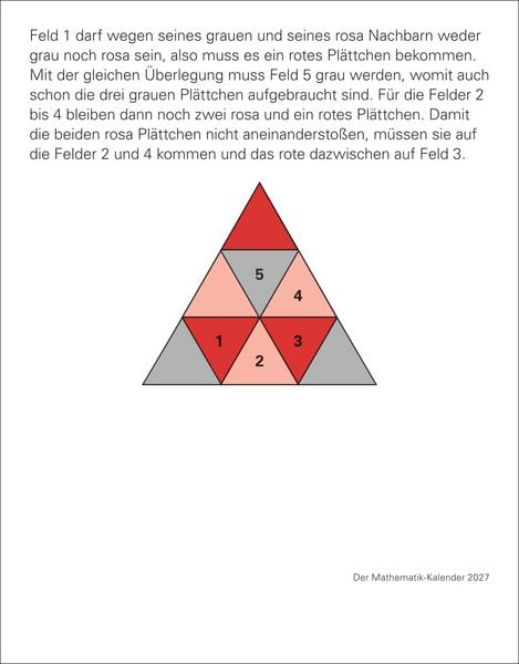 Produktbild: Der Mathematik-Kalender Tagesabrei&szlig;kalender 2027 - Nachts teile ich heimlich durch Null