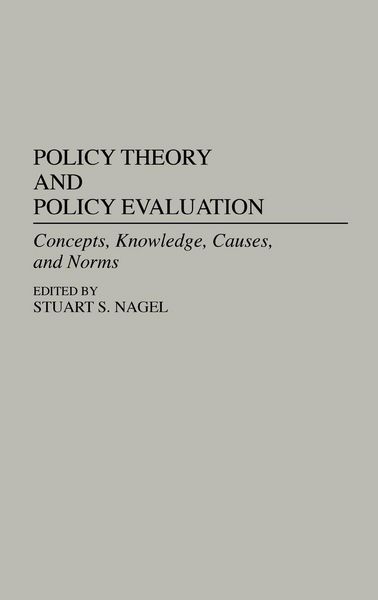 Produktbild: Policy Theory and Policy Evaluation