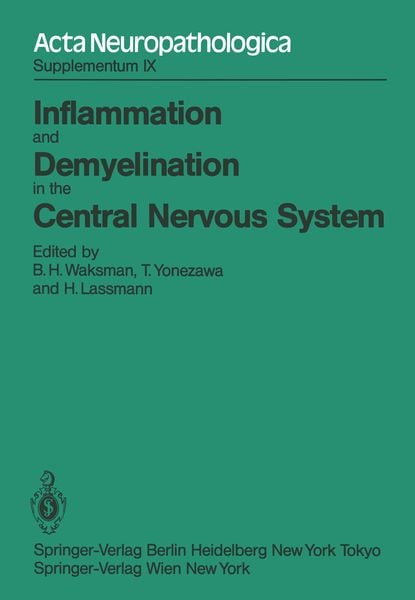 Produktbild: Inflammation and Demyelination in the Central Nervous System