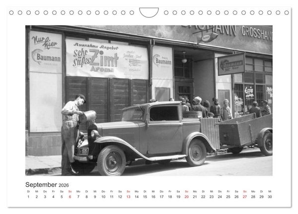 Produktbild: Leipzig : Fotografien von Karl Heinz Mai (1920-1964) (Wandkalender 2026 DIN A4 quer), CALVENDO Monatskalender