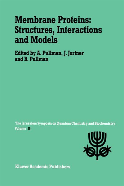 Produktbild: Membrane Proteins: Structures, Interactions and Models
