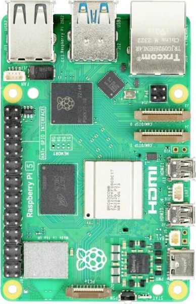 Produktbild: Raspberry Pi&reg; 5 B 8GB 4 x 2.4GHz