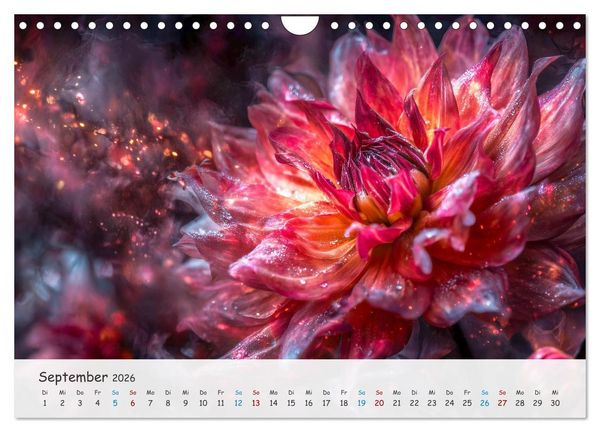 Produktbild: Florale Kompositionen (Wandkalender 2026 DIN A4 quer), CALVENDO Monatskalender