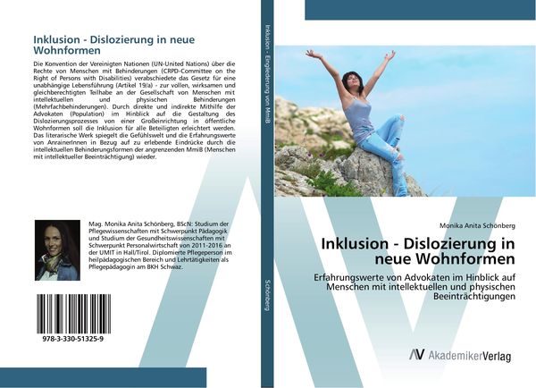 Inklusion - Dislozierung in neue Wohnformen, Taschenbuch von Monika Anita Schönberg, AV Akademikerverlag, 9783330513259