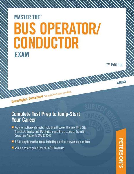 Produktbild: Master the Bus Operator/Conductor Exam: Complete Test Prep to Jump-Start Your Career