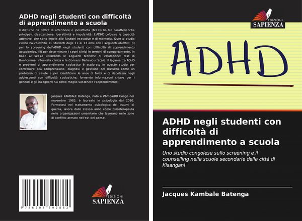 Produktbild: ADHD negli studenti con difficolt&agrave; di apprendimento a scuola