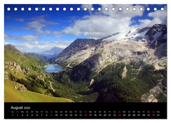 Produktbild: S&uuml;dtirol, die Perle Italiens (Tischkalender 2026 DIN A5 quer), CALVENDO Monatskalender