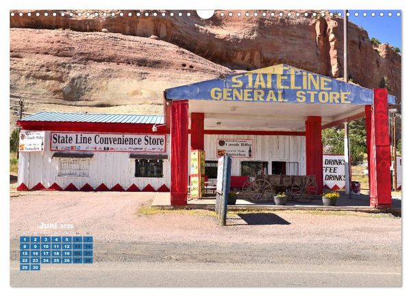 Produktbild: Historic Route 66 - National Scenic Byway (Wandkalender 2026 DIN A3 quer), CALVENDO Monatskalender
