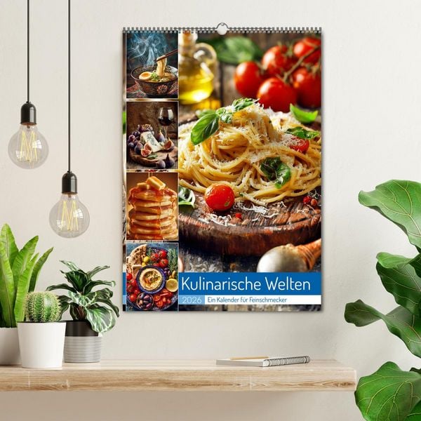 Produktbild: Kulinarische Welten (Wandkalender 2026 DIN A2 hoch), CALVENDO Monatskalender