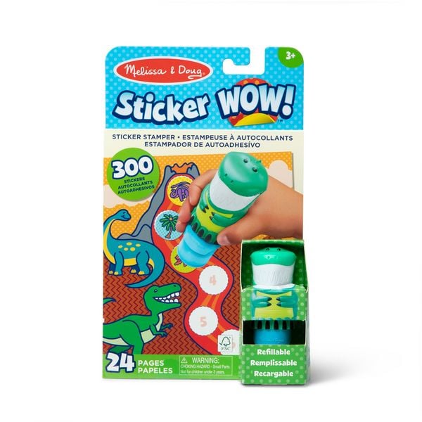 Produktbild: Sticker Wow! Dino Sticker-Stempelset