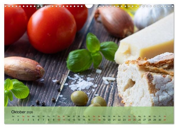 Produktbild: Jeden Monat lecker (Wandkalender 2026 DIN A3 quer), CALVENDO Monatskalender