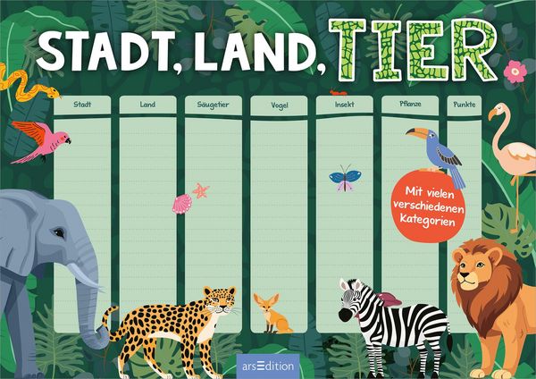 Produktbild: Stadt, Land, Tier