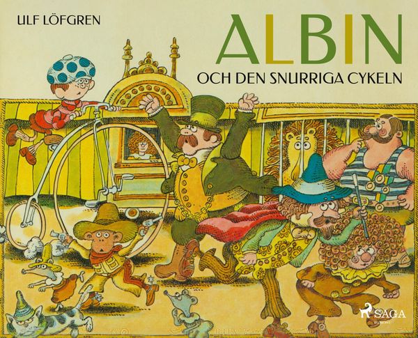 Produktbild: Albin och den snurriga cykeln