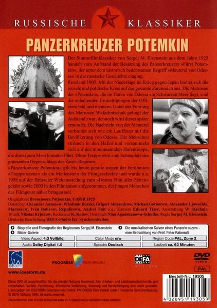 Produktbild: Panzerkreuzer Potemkin - Russische Klassiker