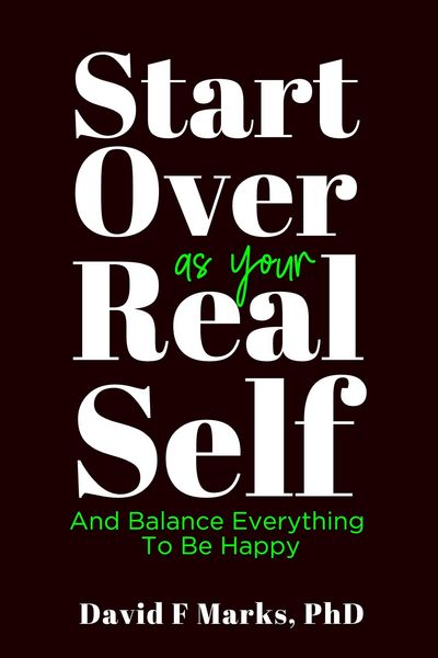 Produktbild: Start Over As Your Real Self (Behavior Change Book Series, #2)