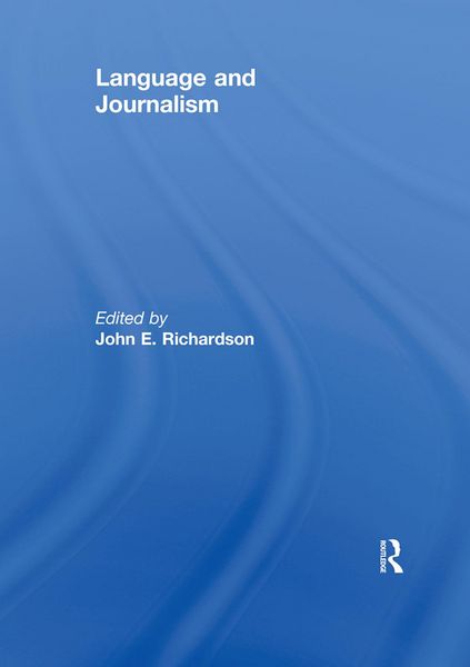 Produktbild: Language and Journalism