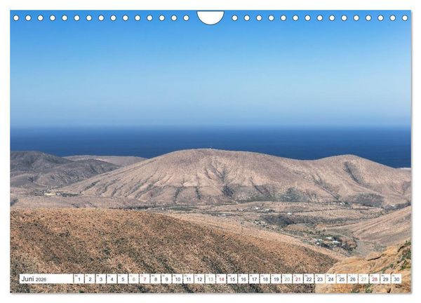 Produktbild: Fuerteventura - W&uuml;stenzauber und Meeresrauschen (Wandkalender 2026 DIN A4 quer), CALVENDO Monatskalender