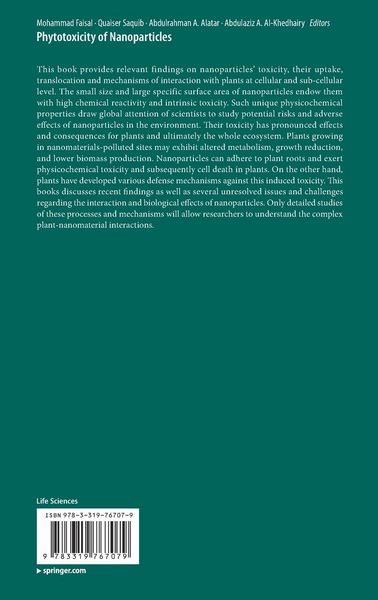Produktbild: Phytotoxicity of Nanoparticles