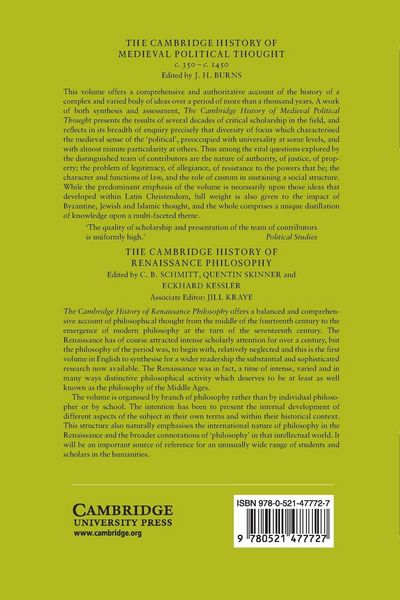 Produktbild: The Cambridge History of Political Thought 1450 1700
