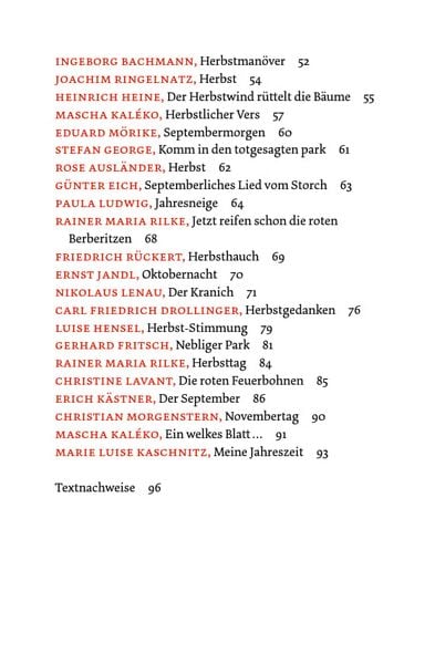 Produktbild: Die sch&ouml;nsten Herbstgedichte