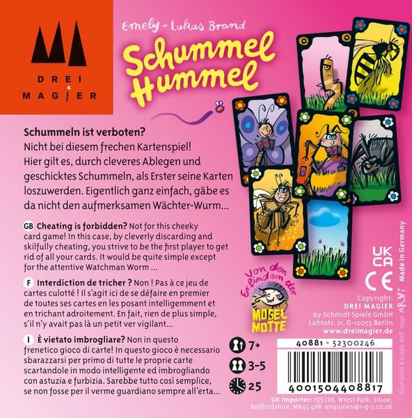 Produktbild: Schummel Hummel - Drei Magier&reg; Kartenspiel