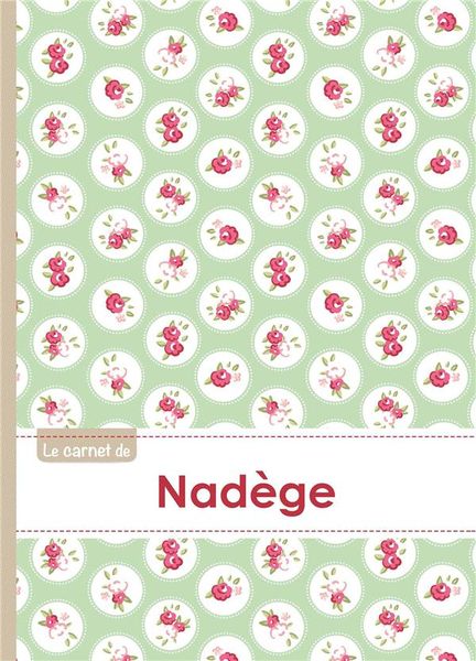 Produktbild: Carnet nadege lignes,96p,a5