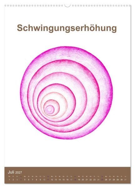 Produktbild: Delfinheilsymbole (Wandkalender 2027 DIN A2 hoch), CALVENDO Monatskalender
