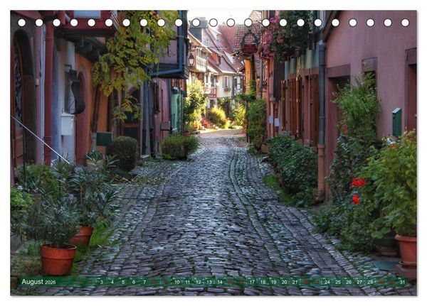 Produktbild: Das Elsass (Tischkalender 2026 DIN A5 quer), CALVENDO Monatskalender