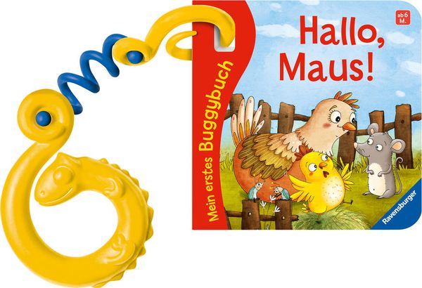 Mein erstes Buggybuch: Hallo, Maus!, Gebundene Ausgabe von Klara Tünner, Ravensburger Verlag GmbH, 978-3-473-41666-0