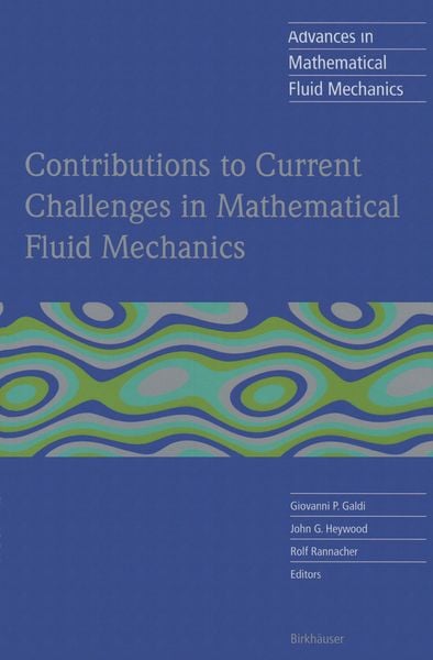 Produktbild: Contributions to Current Challenges in Mathematical Fluid Mechanics