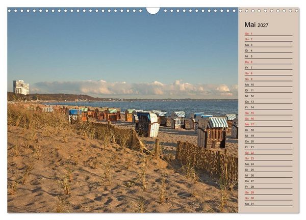 Produktbild: Timmendorfer Strand - Urlaubsimpressionen (Wandkalender 2027 DIN A3 quer), CALVENDO Monatskalender