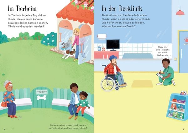 Produktbild: Mein Immer-wieder-Stickerbuch: Meine liebsten Hunde