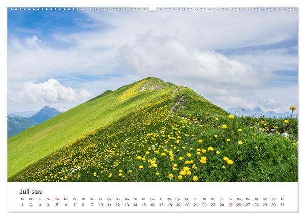 Produktbild: Schweiz - Faszination Natur (hochwertiger Premium Wandkalender 2026 DIN A2 quer), Kunstdruck in Hochglanz