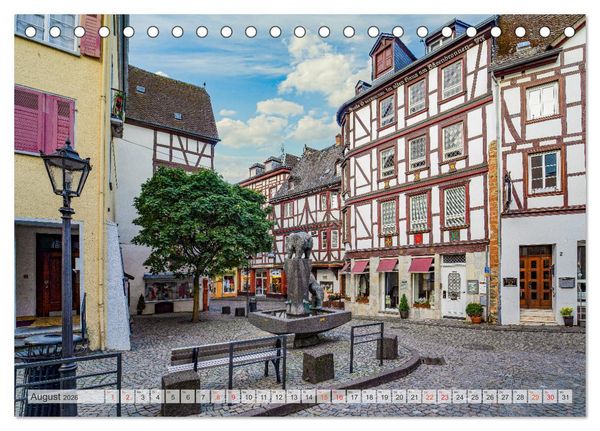 Produktbild: Bernkastel Kues Impressionen (Tischkalender 2026 DIN A5 quer), CALVENDO Monatskalender