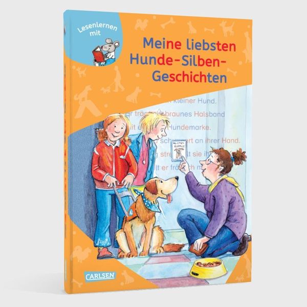 Produktbild: LESEMAUS zum Lesenlernen Sammelb&auml;nde: Meine liebsten Hunde-Silben-Geschichten