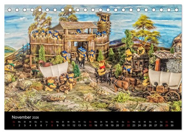 Produktbild: Martin B&auml;ren (Tischkalender 2026 DIN A5 quer), CALVENDO Monatskalender