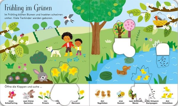 Produktbild: Mein buntes Klappenbuch: Wetter und Jahreszeiten