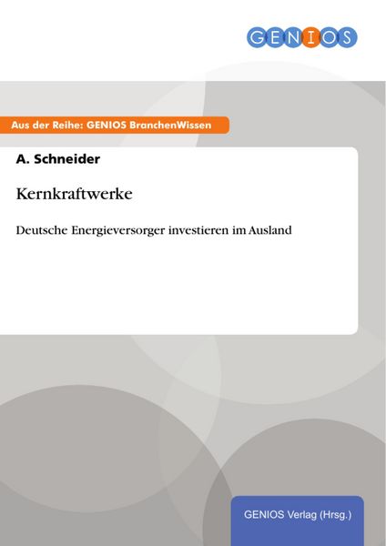 Produktbild: Kernkraftwerke
