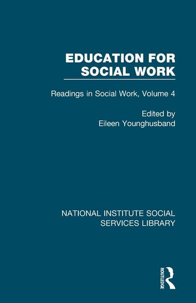 Produktbild: Education for Social Work
