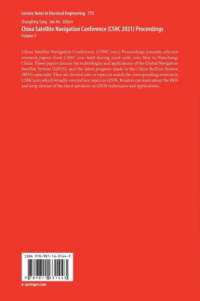 Produktbild: China Satellite Navigation Conference (CSNC 2021) Proceedings