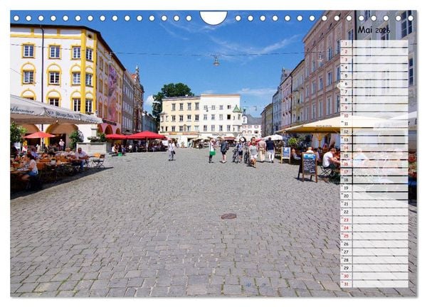 Produktbild: Eine Perle Oberbayerns - Rosenheim (Wandkalender 2026 DIN A4 quer), CALVENDO Monatskalender