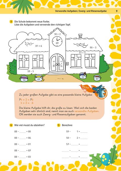 Produktbild: Klett Team Drachenstark: Das gro&szlig;e Trainingsbuch Mathe 2. Klasse