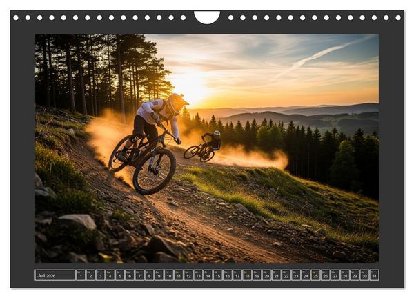 Produktbild: Aktives Sauerland (Wandkalender 2026 DIN A4 quer), CALVENDO Monatskalender