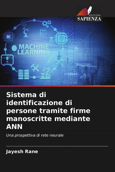 Produktbild: Sistema di identificazione di persone tramite firme manoscritte mediante ANN