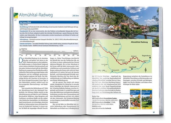 Produktbild: BVA ADFC-Ratgeber 260 Radfernwege in Deutschland