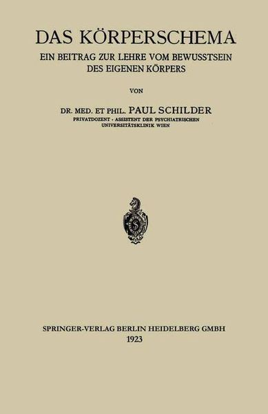 Produktbild: Das K&ouml;rperschema