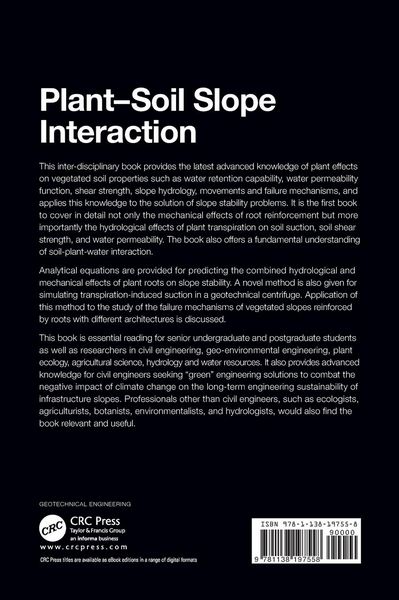 Produktbild: Plant-Soil Slope Interaction