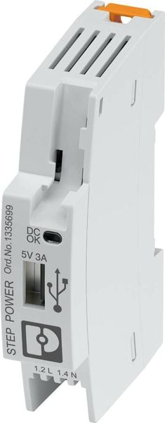 Produktbild: Phoenix Contact 1335699 Hutschienen-Netzteil (DIN-Rail) 3A 15W Inhalt 1St.